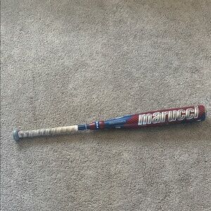 Marucci Red and Blue Kids Baseball Bat